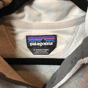 Patagonia 1/4 button sweater